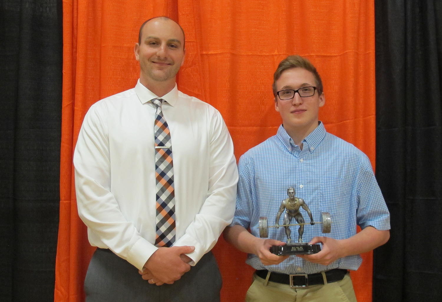 weight lifting recipient with award weight lifting recipient with award